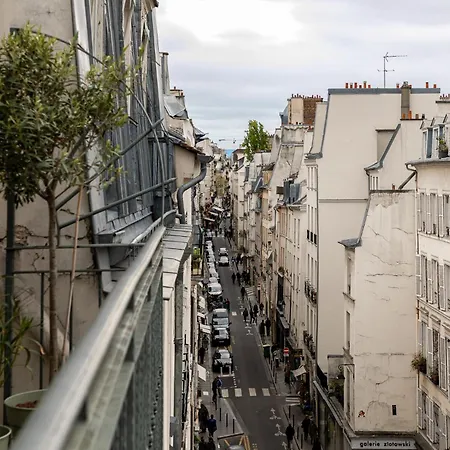 Stunning Balcony View 2 Bdr Duplex Saint Germain 巴黎