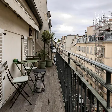 Stunning Balcony View 2 Bdr Duplex Saint Germain * 巴黎